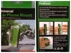 Поставка за телефон със залепваща(миеща) повърхност.Подходяща за различни по размер устройства.
Монтаж за стъкло.
Модел:Н29
Цена-15лв.